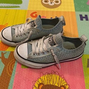 Converse shoreline knit baby blue